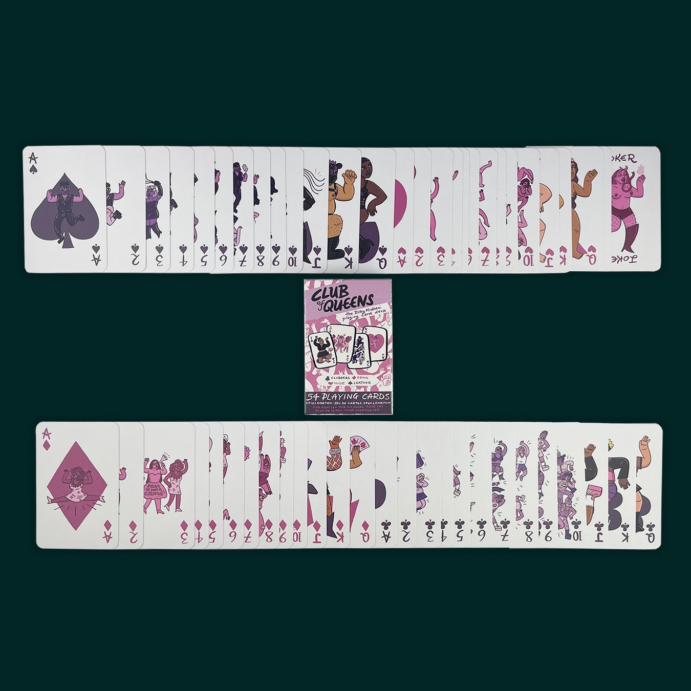 Adult Card Games – Queer Playing Cards & Climate Strategy Game