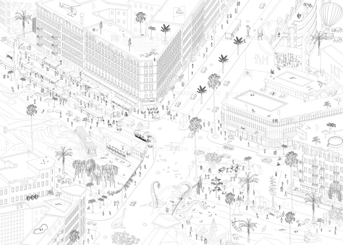 Berlin Coloring Book
